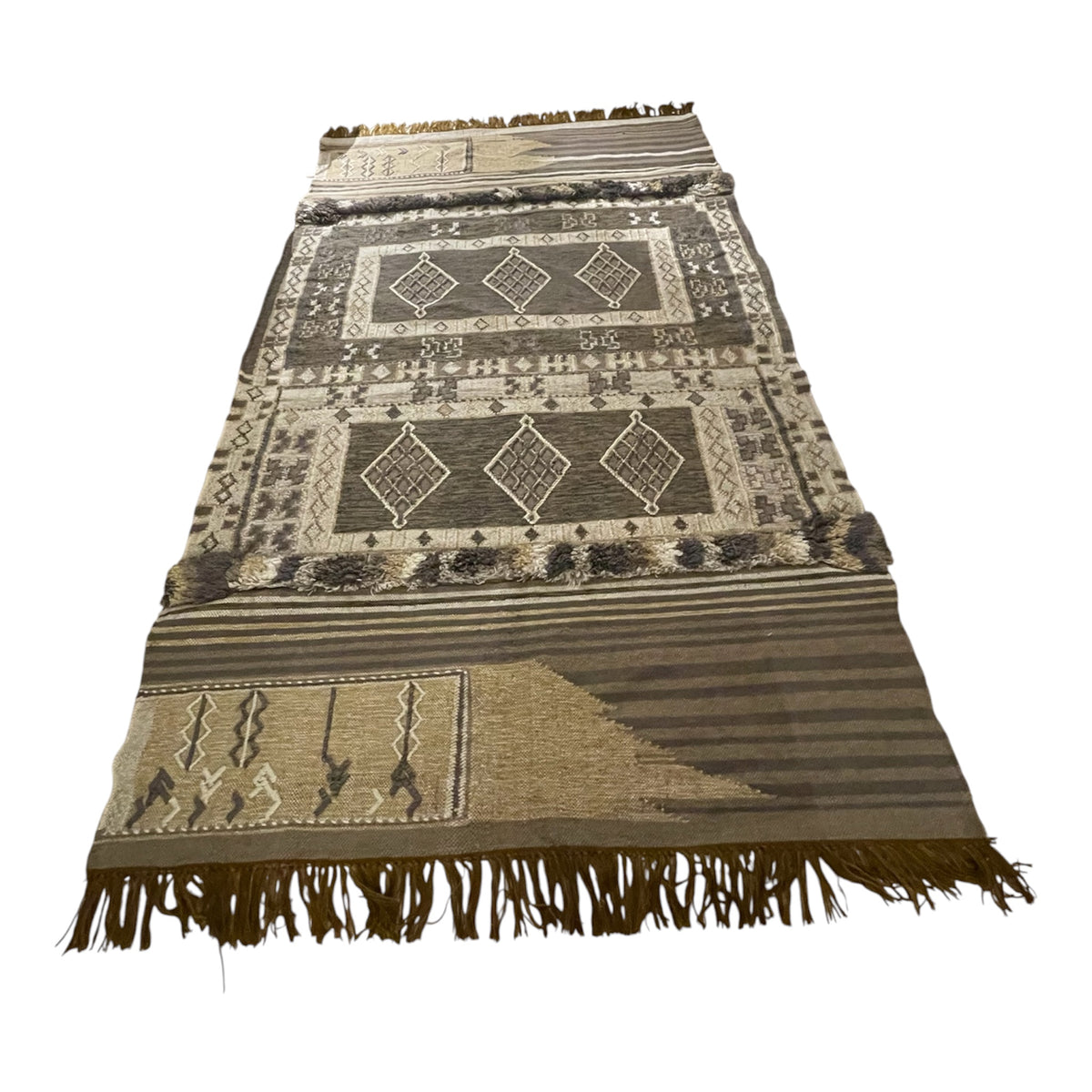 Tribal Grid Indoor/Outdoor PET Rug