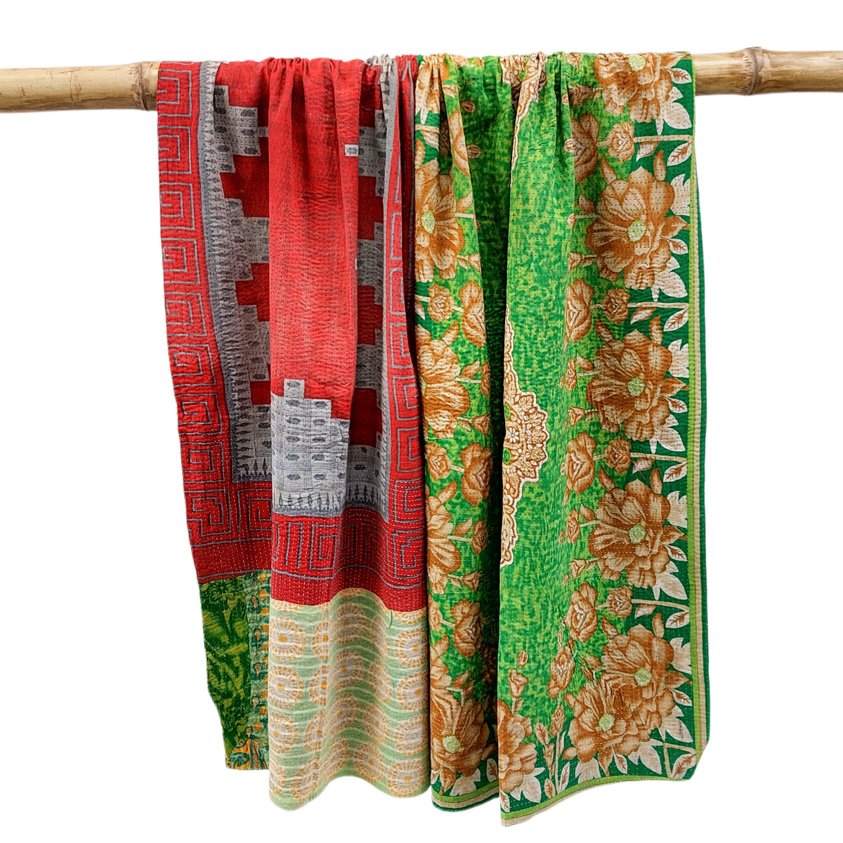 Vintage Kantha Throw #008