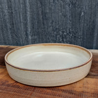 Ana Pasta Plate- Beige/Brown (Set of 2 plates)