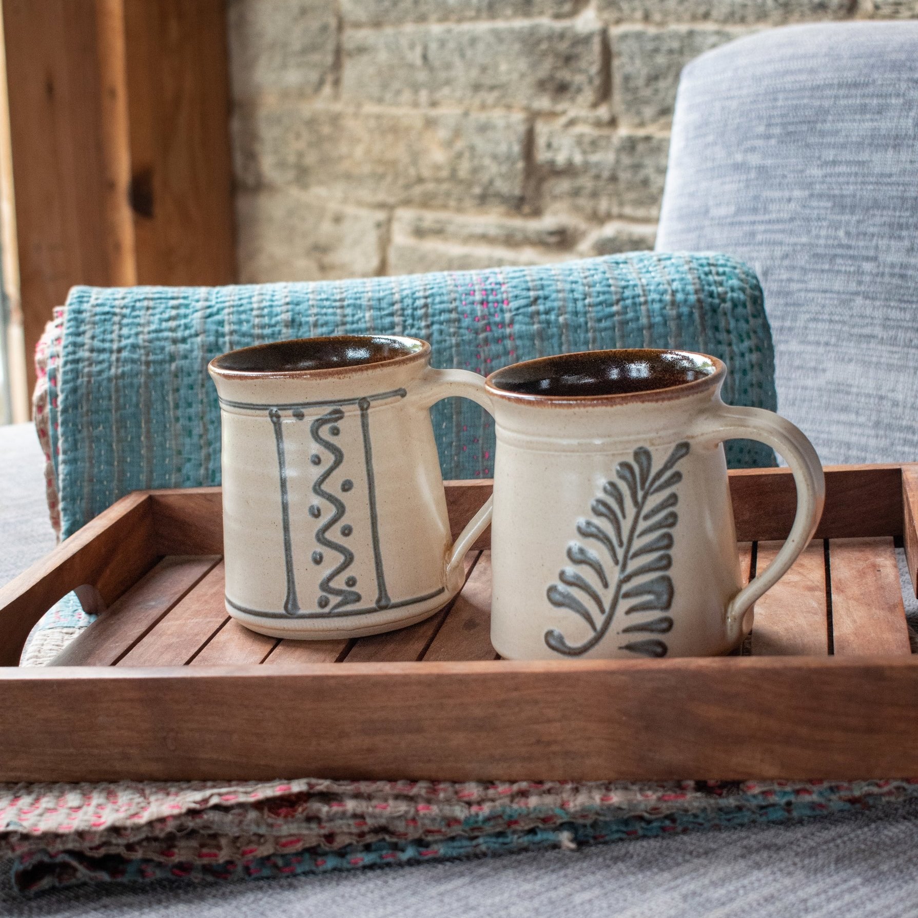 muguetvolumefakefurcoatアイボリー Ivory+tobacco Double-breasted Printed Natté Coat | Miu Miu